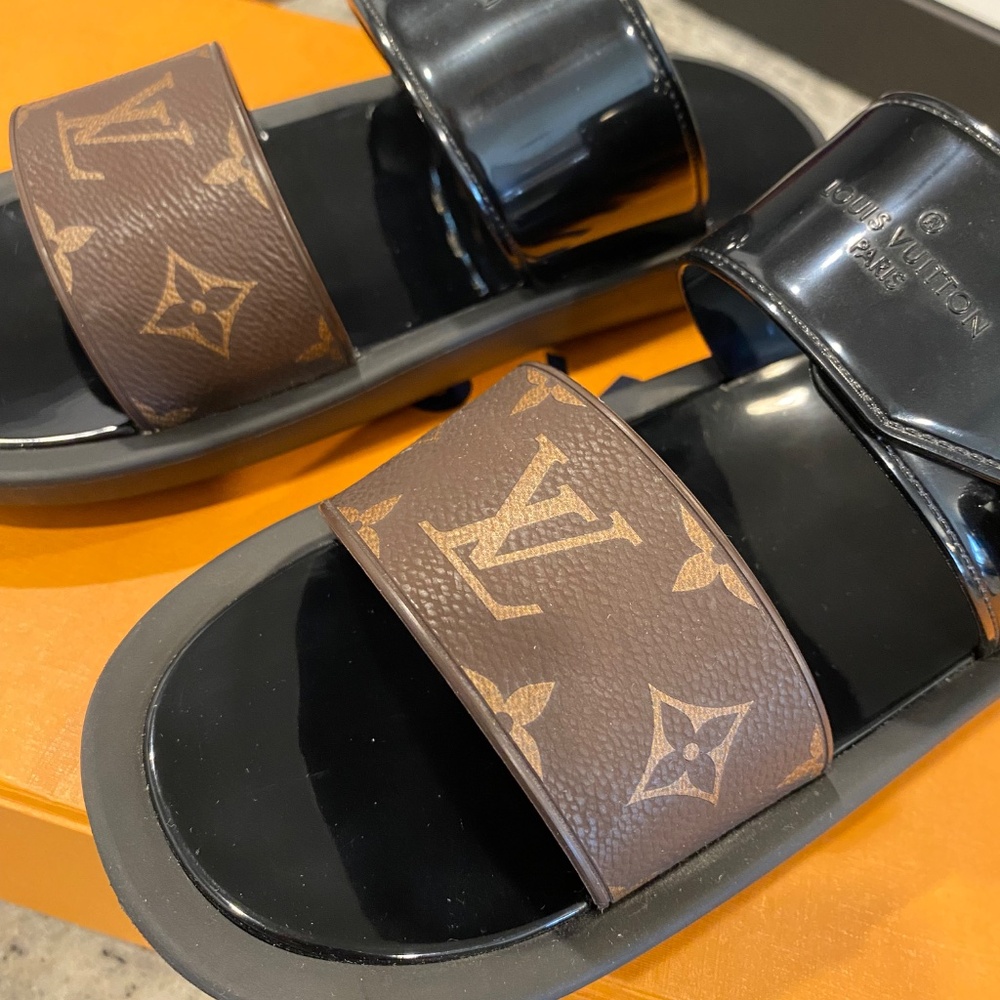 Louis Vuitton Sunbath Flat Mule - Picture 6 of 12